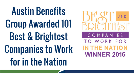 Austin Benefits Awarded Best and Brightest in Nation