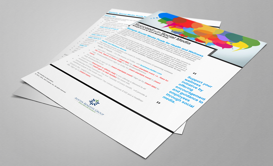 Social Media Wellness Sample PDF Preview