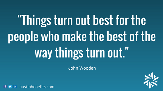 Positive Quote John Wooden