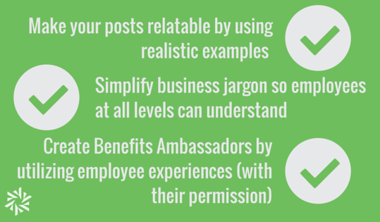 Promote Company Benefits - Post Ideas