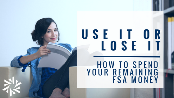 how to spend your FSA money before end of the year