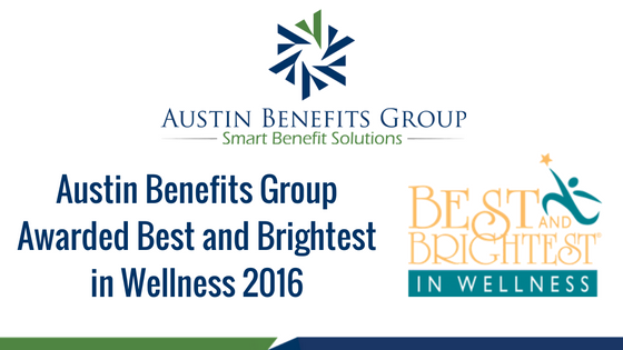 Austin awarded Best and Brightest in Wellness