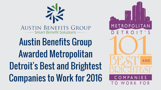 Austin Benefits Metro Detroit Best and Brightest Detroit 2016