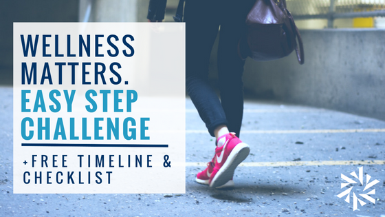 workplace wellness step challenge header
