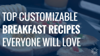 customizable breakfast recipes featured image