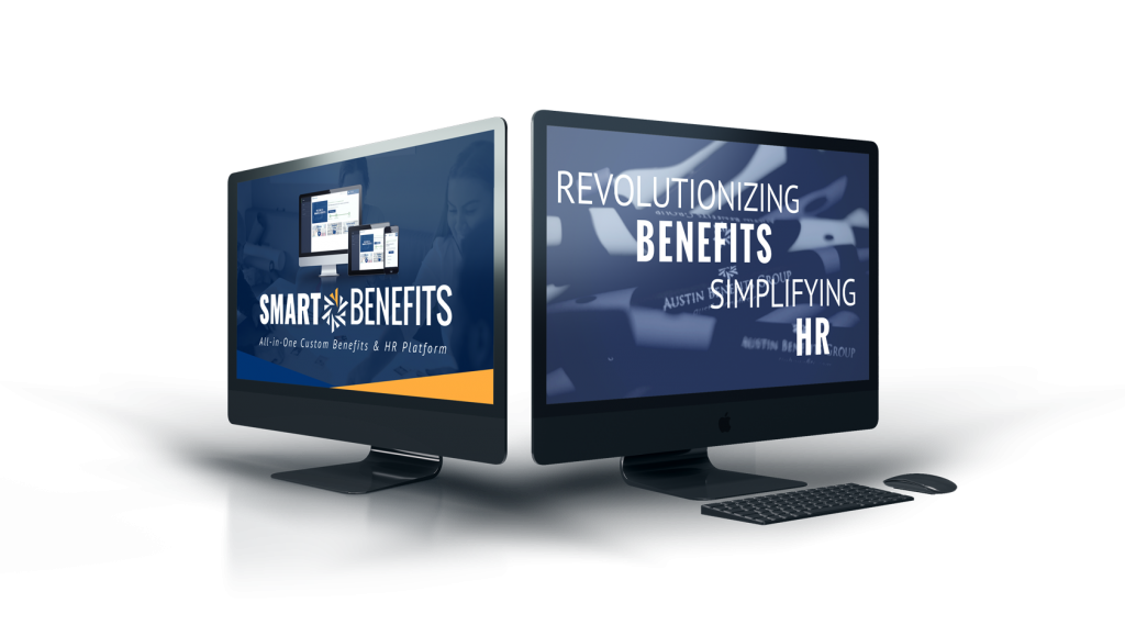 smart benefits logo on a screen